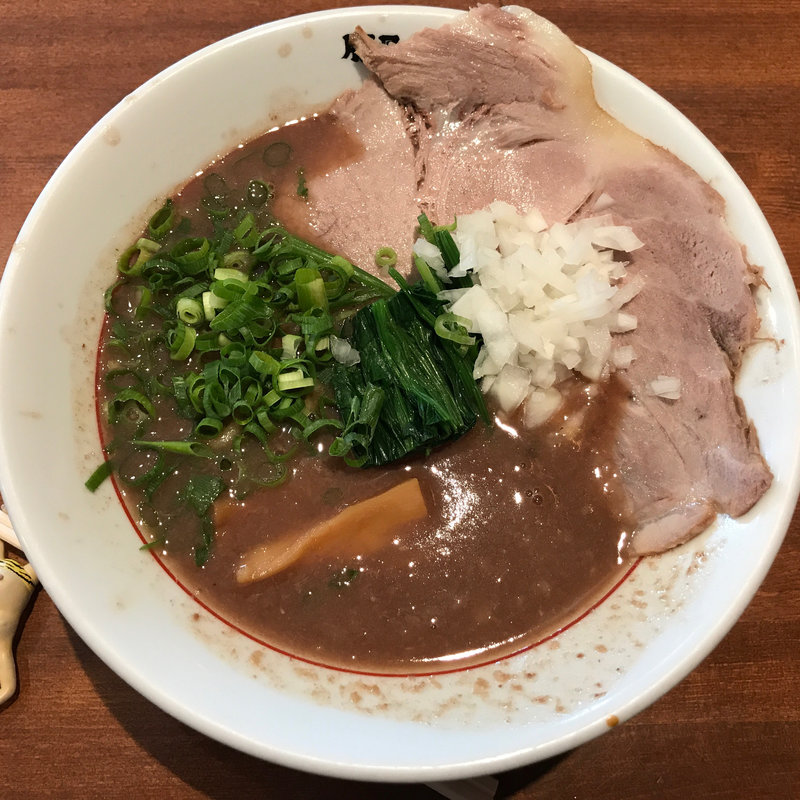 濃厚豚骨中華そば(豚骨中華そば がんたれ)の写真