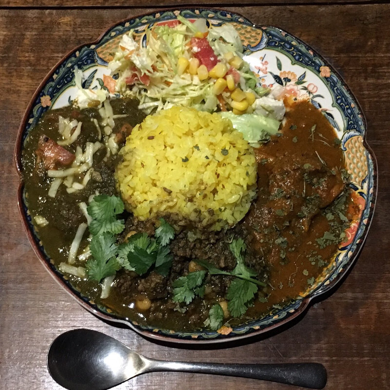 3種合いがけカレー(カリー河 )の写真