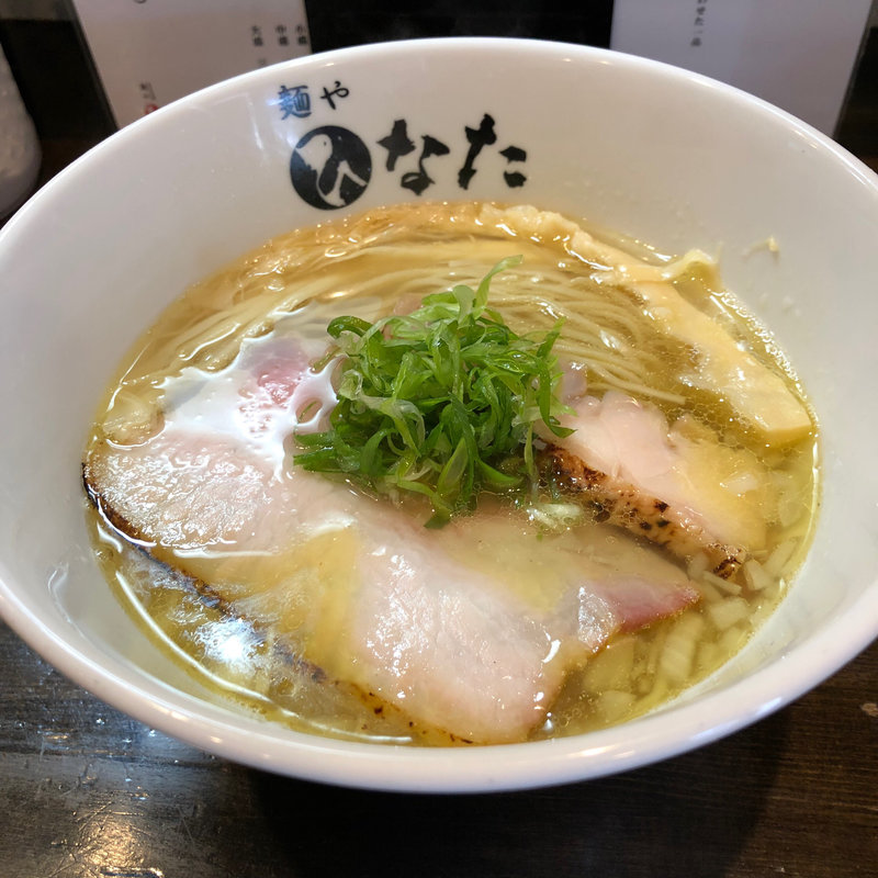 塩ラーメン(麺や ひなた)の写真