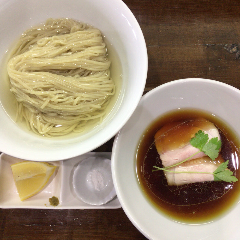 とろとろ昆布出汁のからませつけ麺(らぁめん サンド)の写真