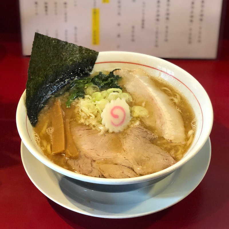 あっさりらーめん(麺一盃 )の写真