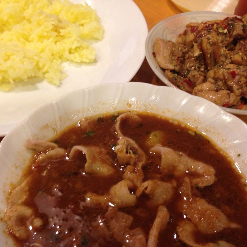 バラカリ + チキンマサラ単品(カレーの店 ガン爺)の写真