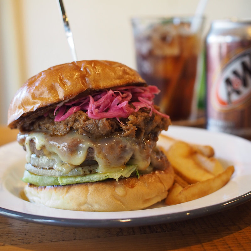 プルドポークバーガー(HELLO NEW DAY Hamburger)の写真