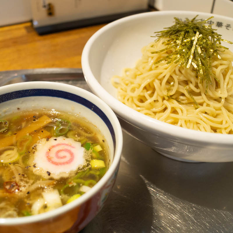 つけそば(かみなり中華そば店)の写真