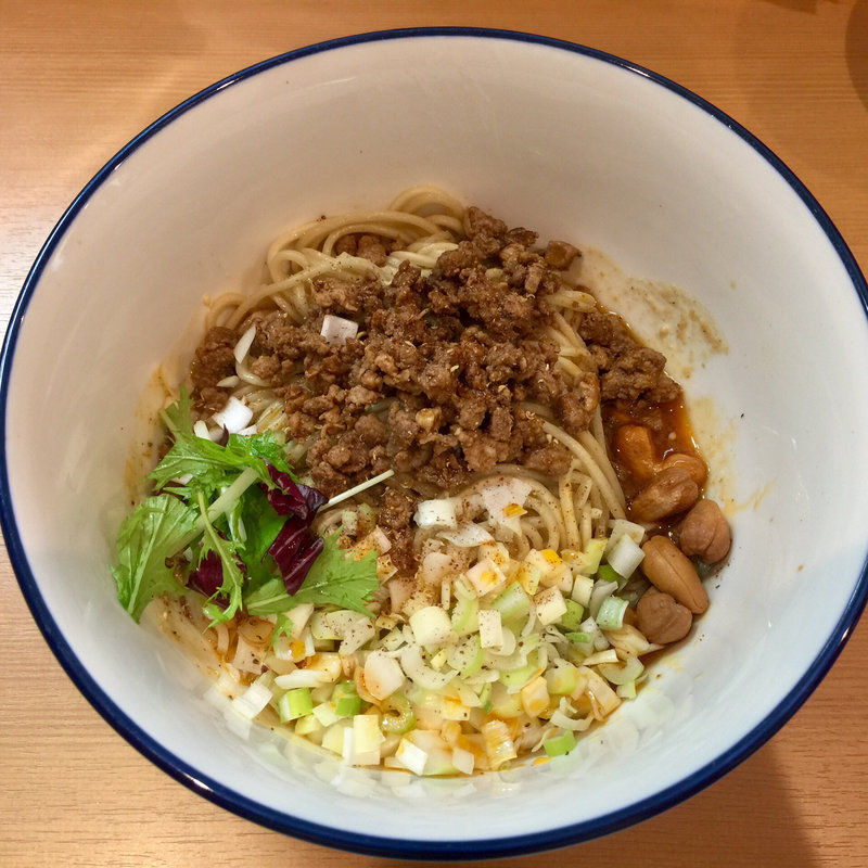 マイルド汁なし担担麺(麺や二代目 夜来香 （イエライシャン）)の写真