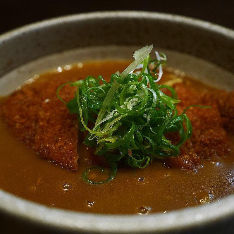 カツカレーうどん(釜揚饂飩詫間)の写真