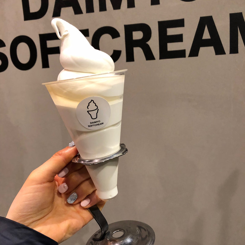 アイスワインソフトクリーム(DAIMYO SOFTCREAM 自由が丘)の写真