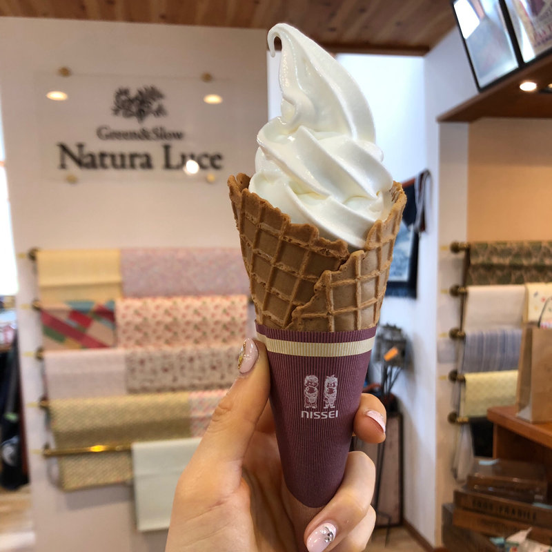ピュアミルクエクセレントソフトクリーム(ナチュラルーチェ 大井町店)の写真