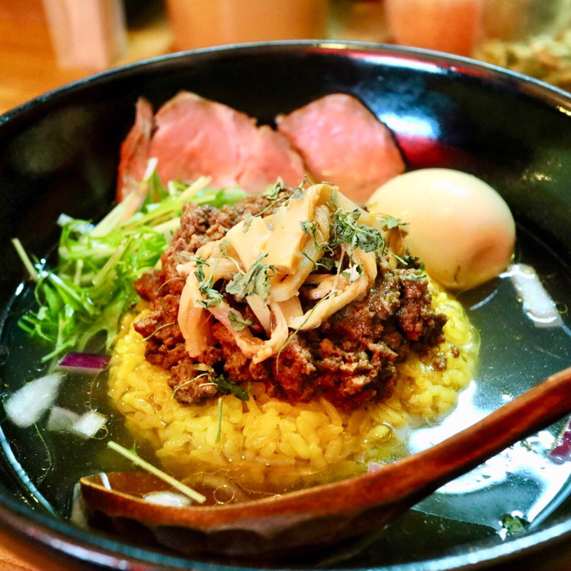 合鴨マサラスープカレー(お出汁とスパイス 元祖 エレクトロニカレー)の写真