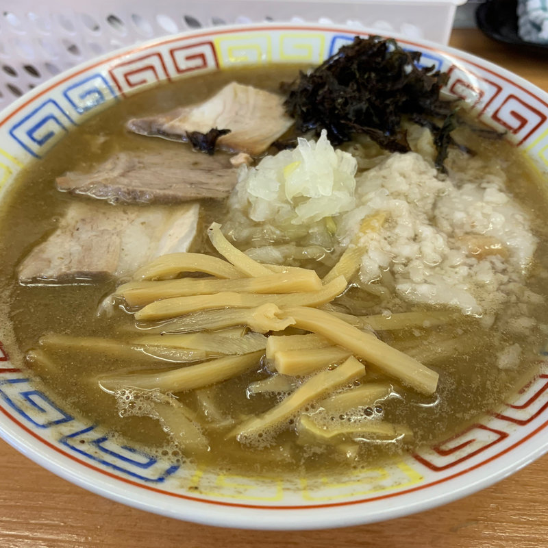 煮干拉麺濃厚(麺屋十郎兵衛 盛岡南店)の写真