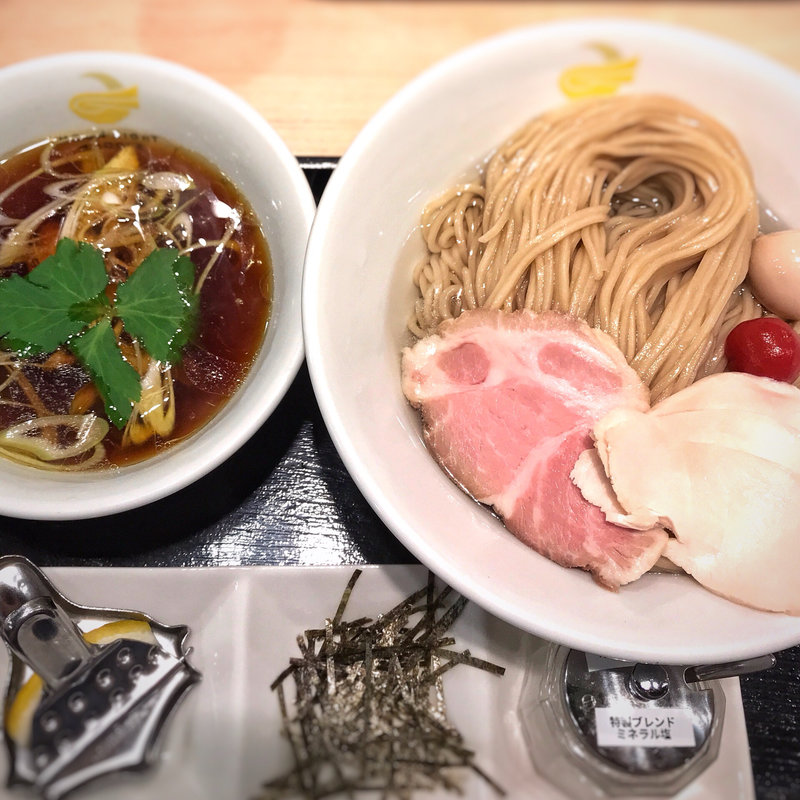 昆布水つけめん(中華そば 月光軒 （ムンライケン）)の写真