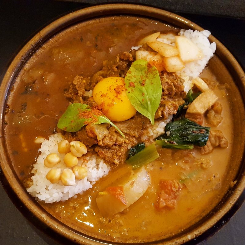 キーマ&ポークカレー(スパイスポスト)の写真