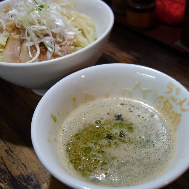 魚介とんこつつけ麺(ラーメン海鳴 清川店)の写真