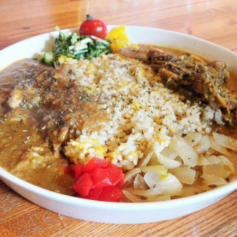 スパイスカリィプレート(ばぐぅす屋)の写真