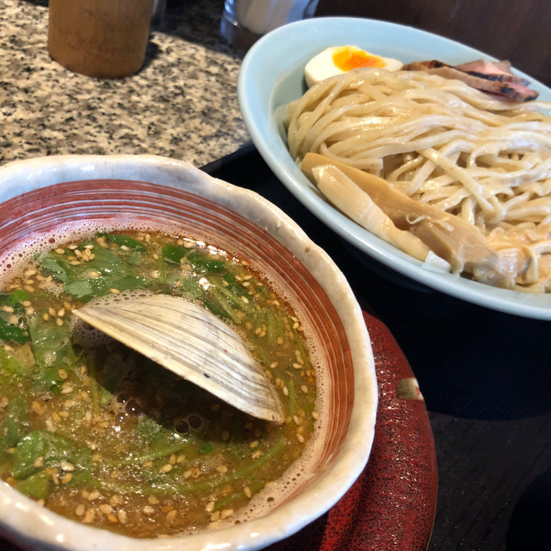 濃厚魚介つけ麺(割鮮　うを亀本店)の写真