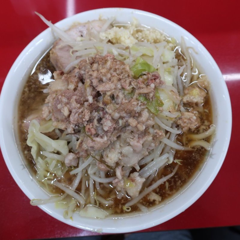 小ラーメン(ラーメン二郎 越谷店)の写真