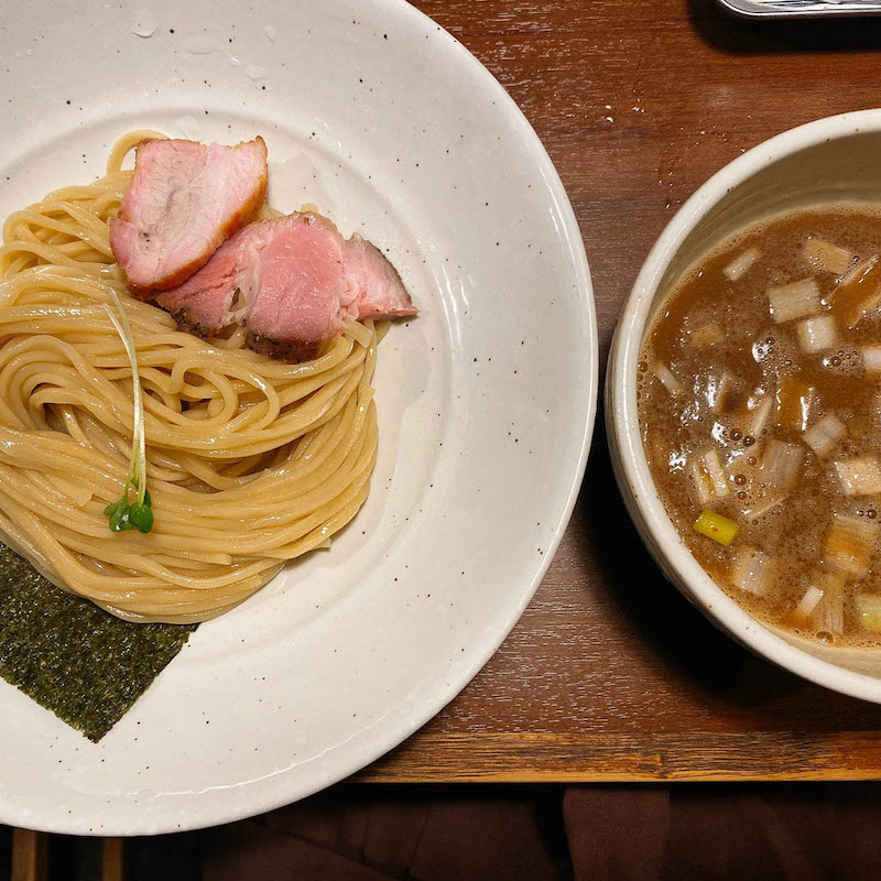 濃厚豚骨魚介つけめん(麺処はら田)の写真