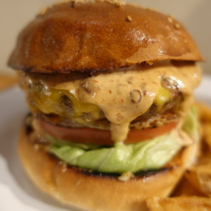 ベーコンチーズバーガー(HELLO NEW DAY Hamburger)の写真