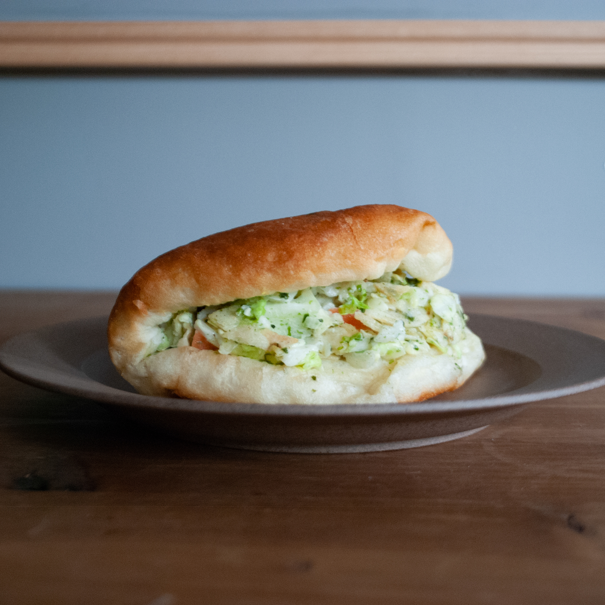 横須賀ポテチパン(中井パン店)の写真