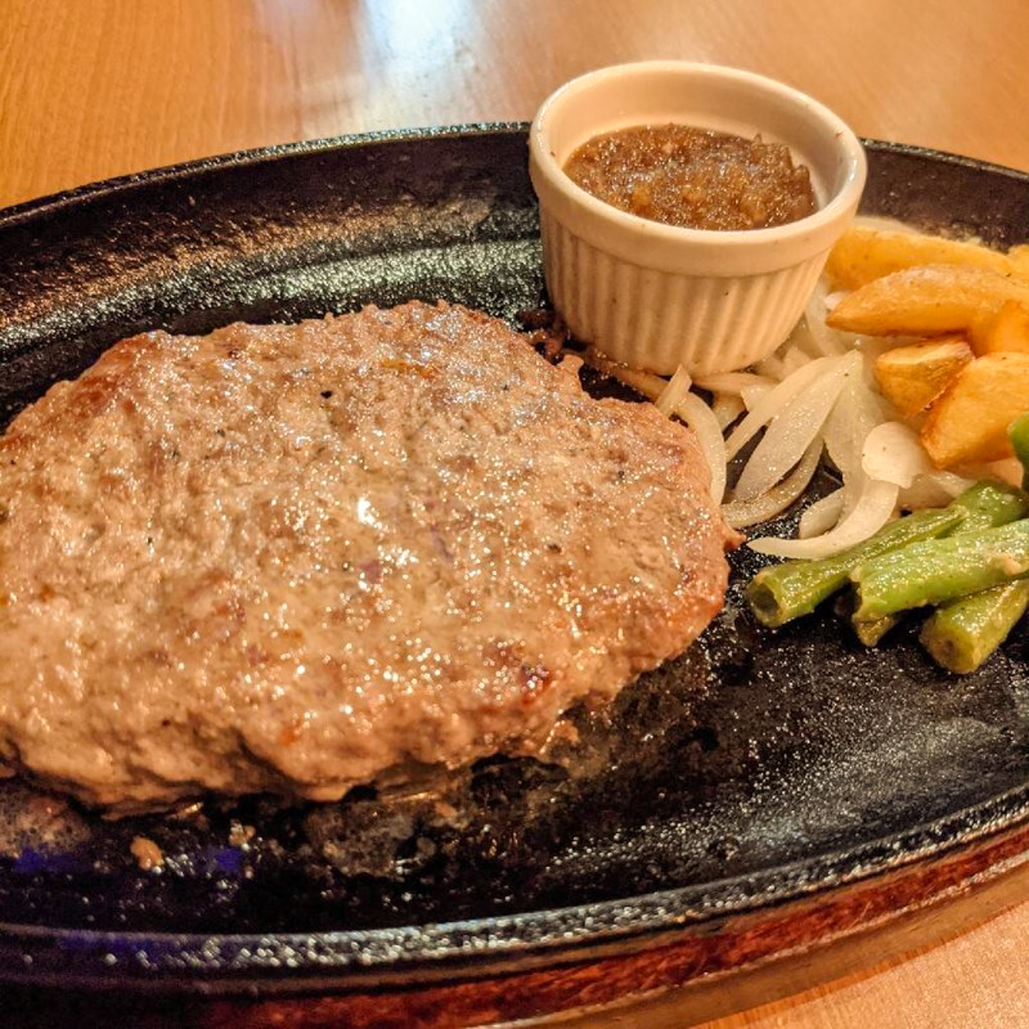 ハンバーグ(ステーキハウスダブル （STEAK HOUSE DOUBLE）)の写真