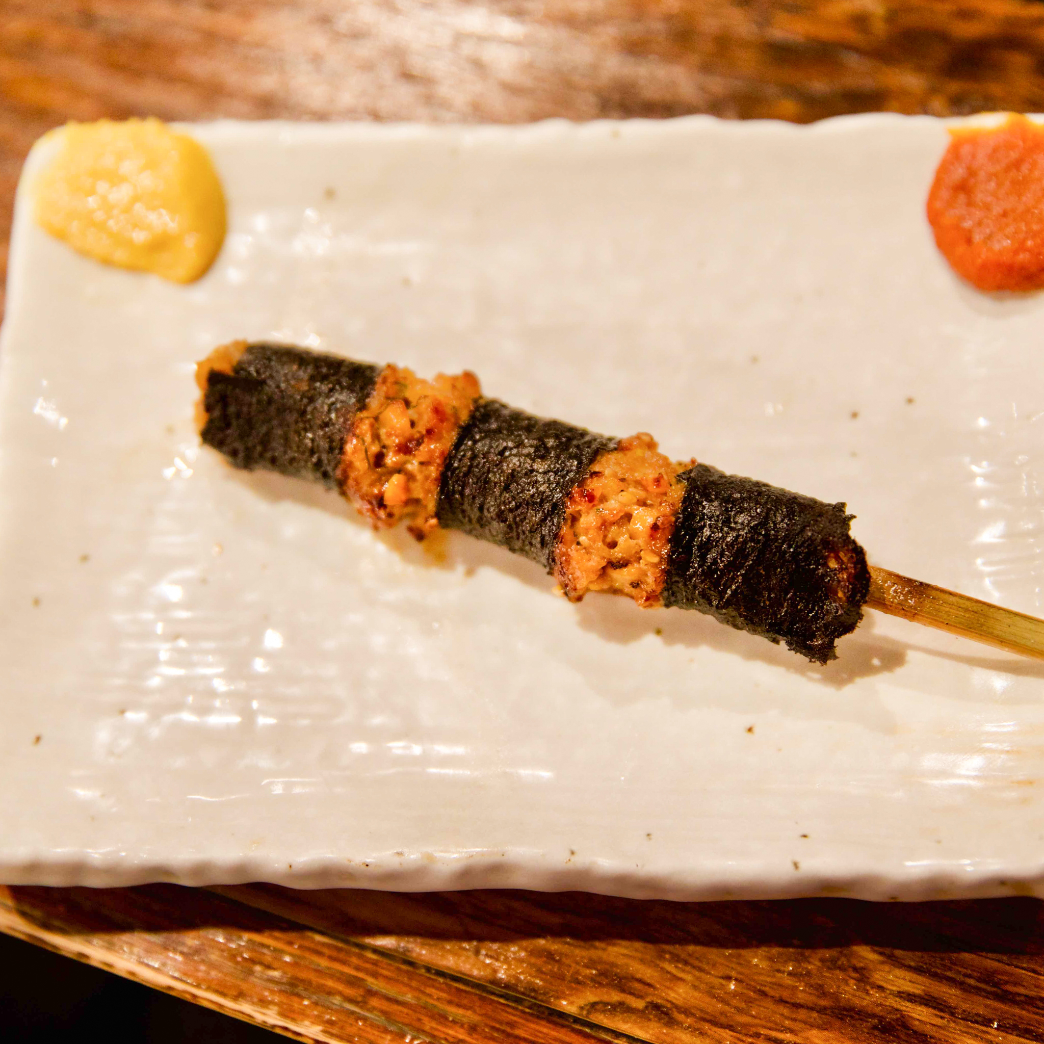 納豆まきまき(やきとり 鶴田)の写真