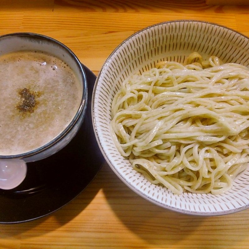 鶏白湯つけ麺(わ河馬 （わかば）)の写真