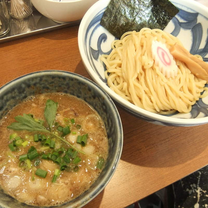 魚介とんこつつけ麺(麺屋わおん)の写真