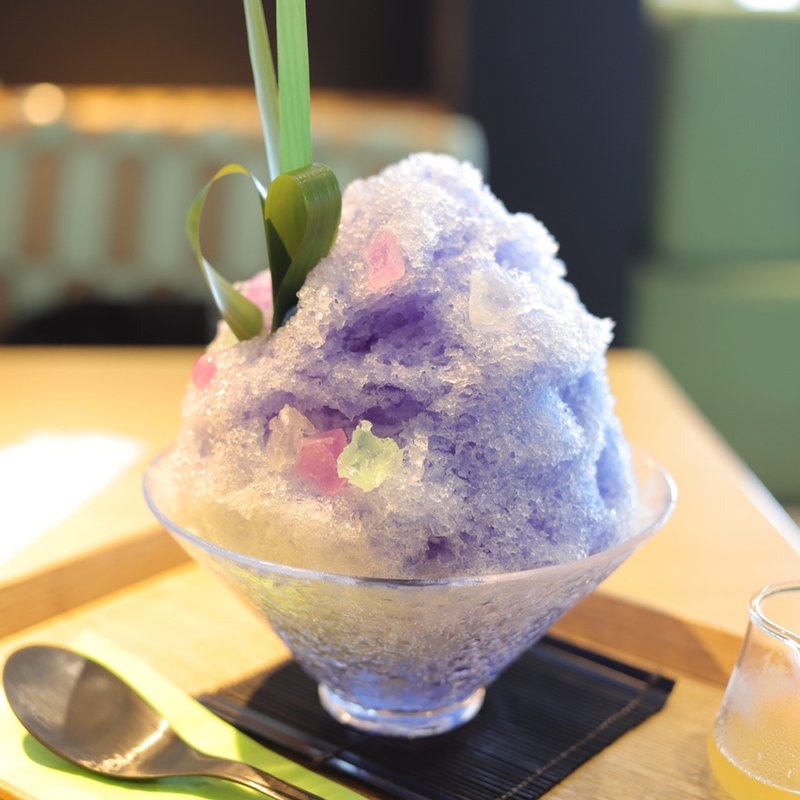 光蜜氷(茶庭 然花抄院 渋谷ヒカリエ ShinQs店 （ぜんかしょういん）)の写真