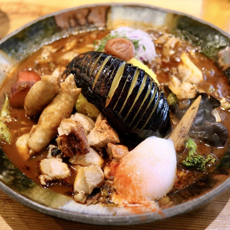 鶏ざんまい(スープカレー なっぱ)の写真