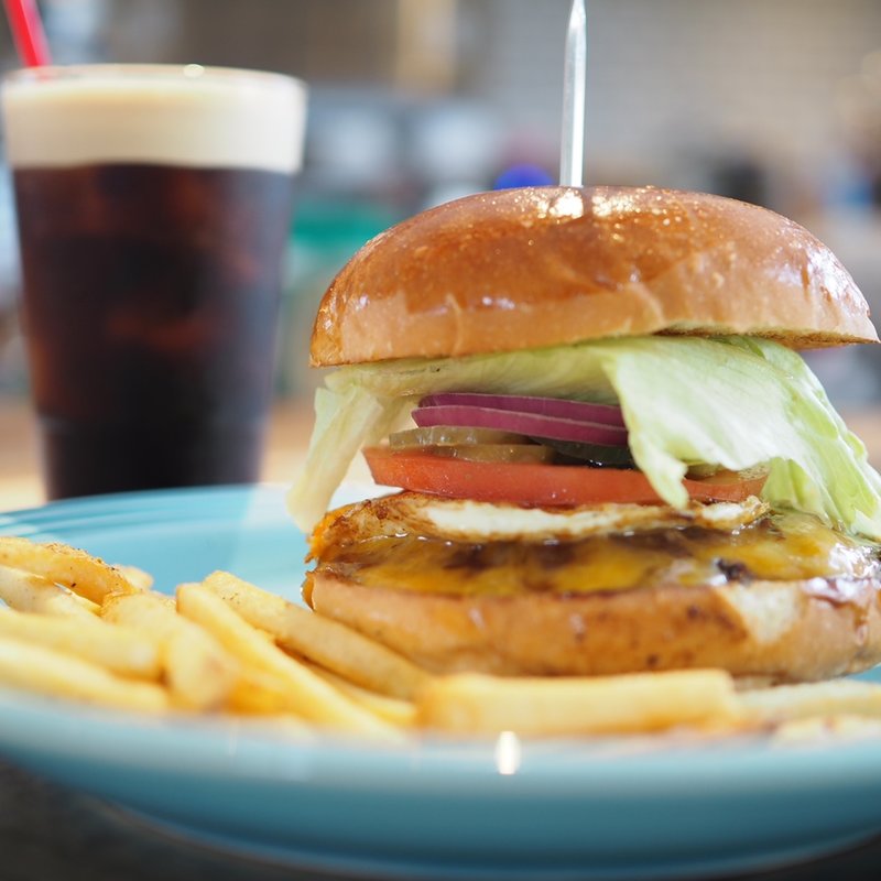 スモークテリヤキエッグチーズバーガー(ALL GOOD BURGER (オールグッドバーガー))の写真