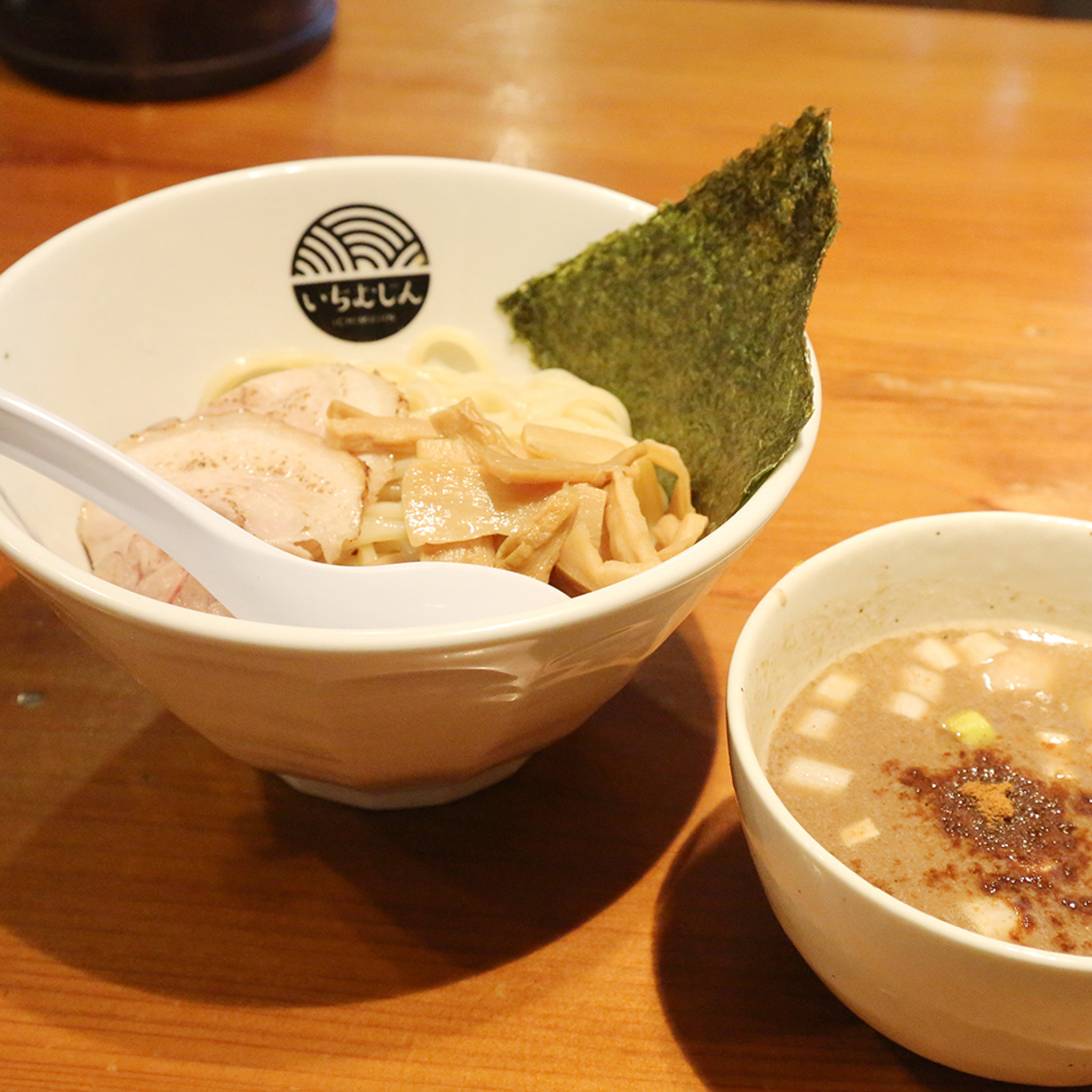 サンマ豚骨つけ麺(とんこつらぁめん いちむじん)の写真