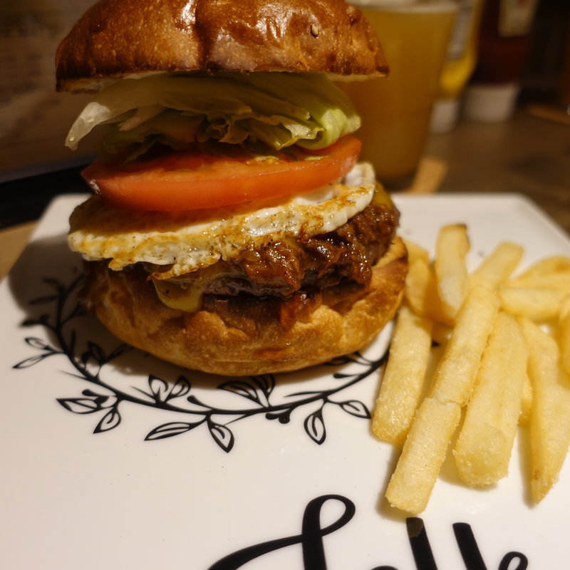 Folky Smoky Egg Cheese　フォーキースモーキーエッグチーズ(folk burgers&beers)の写真