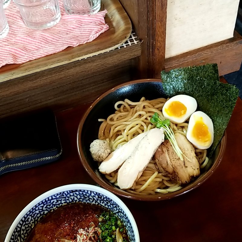 辛つけ麺(麺屋くまがい)の写真