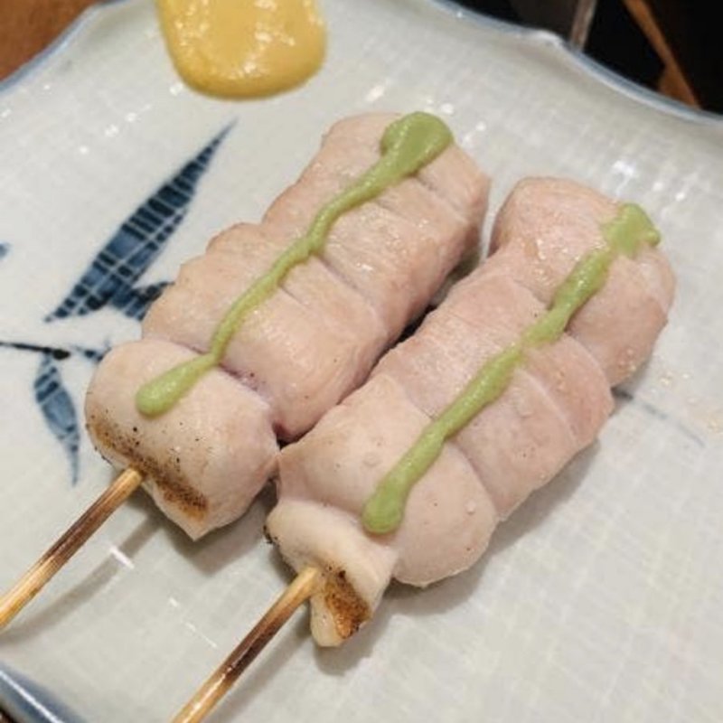 ささみサビ焼き(やきとり 鶴田)の写真