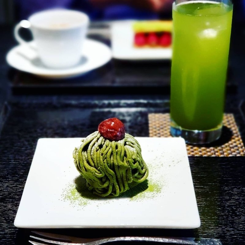 抹茶モンブラン(寿月堂 銀座歌舞伎座店 )の写真