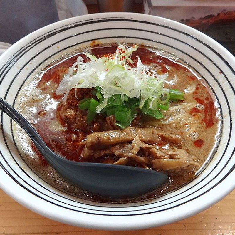 大人の担担麺(極麺 青二犀 （ゴクメン アオニサイ）)の写真