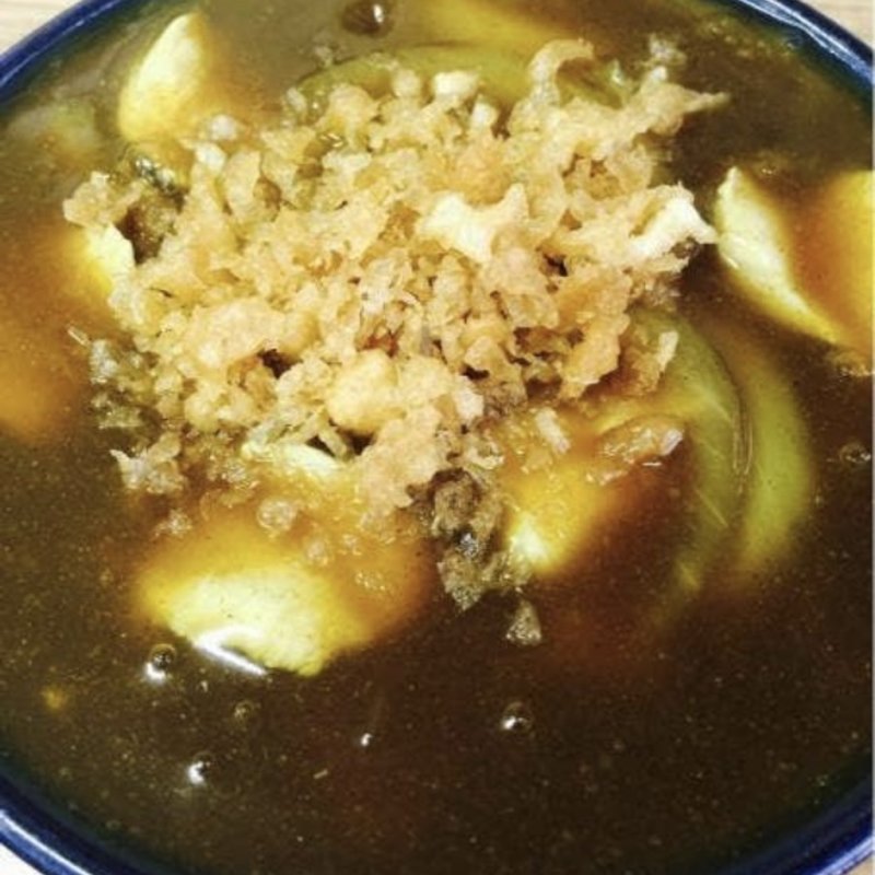 カレー南ばん(翁そば)の写真