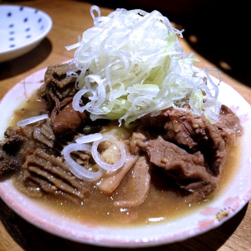 牛もつ煮込み(もつ焼き 煮込み 楓)の写真