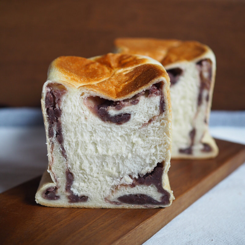 あん食パン(食パン工房 むぎ)の写真