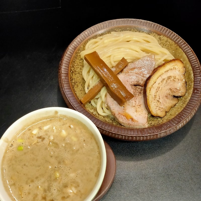 濃厚煮干しつけ麺(自家製麺 工藤 )の写真