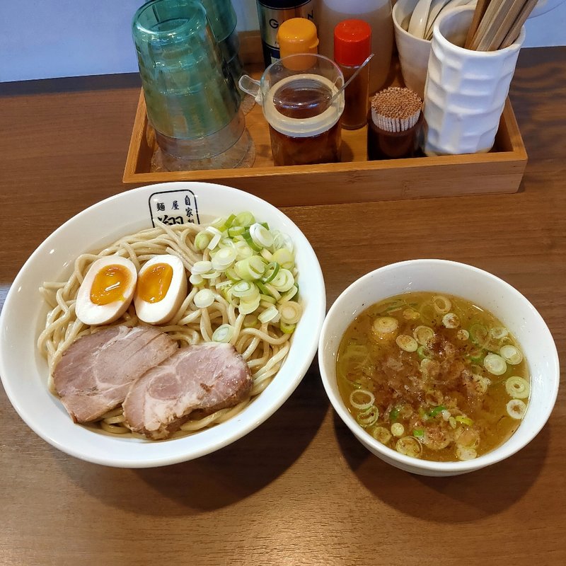 淡麗しゃばしゃば塩つけ麺(自家製麺 麺屋 翔)の写真