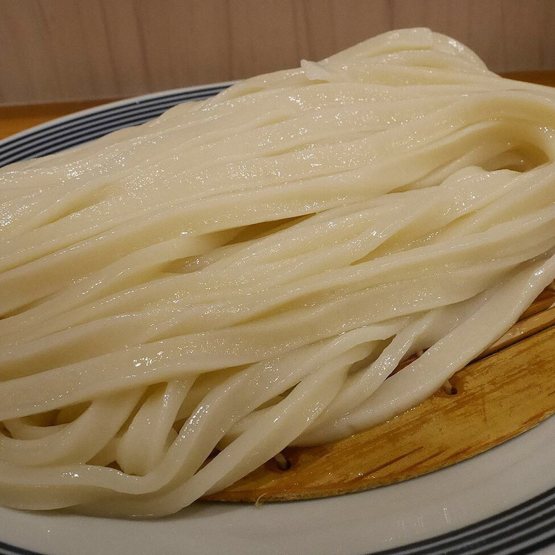 ざるうどん(上を向いて)の写真