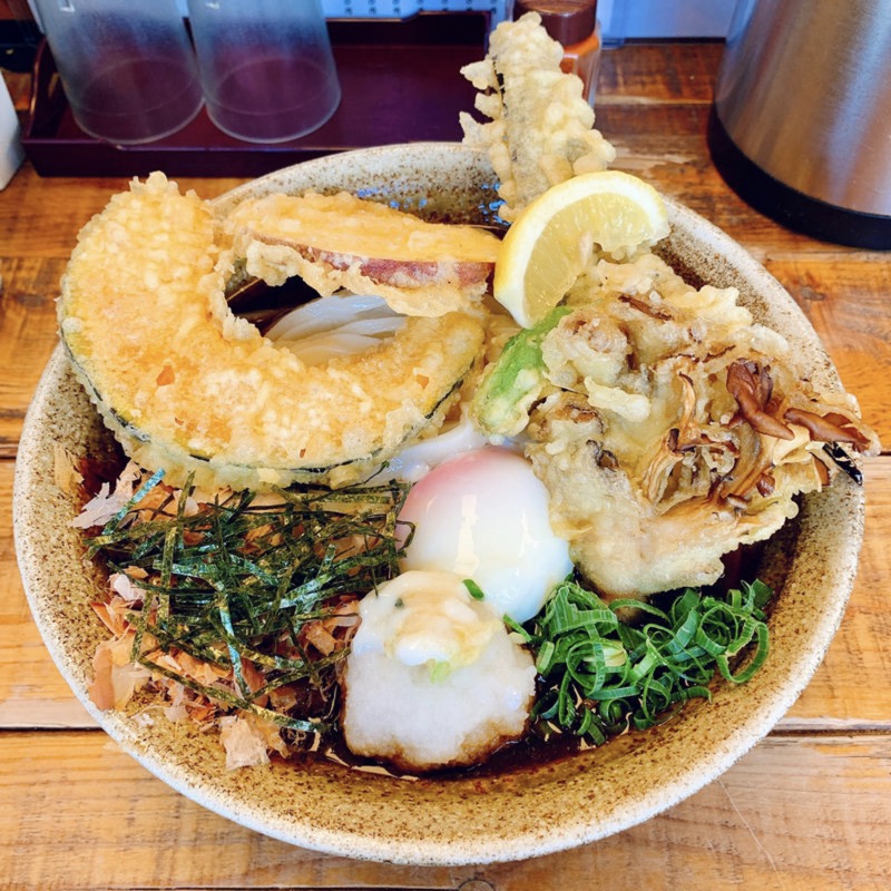 野菜天ぶっかけ(ゆうすけ)の写真