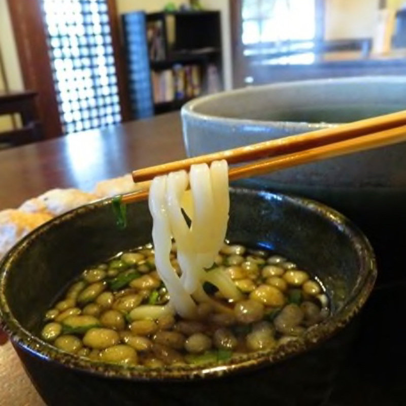 釜あけうどん(大)(重乃井 奈良店 （しげのい）)の写真