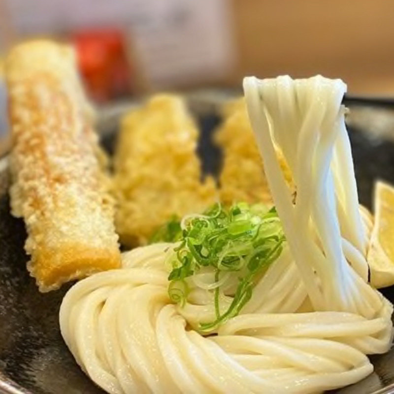 鶏ちく天ぶっかけ(うどん司)の写真