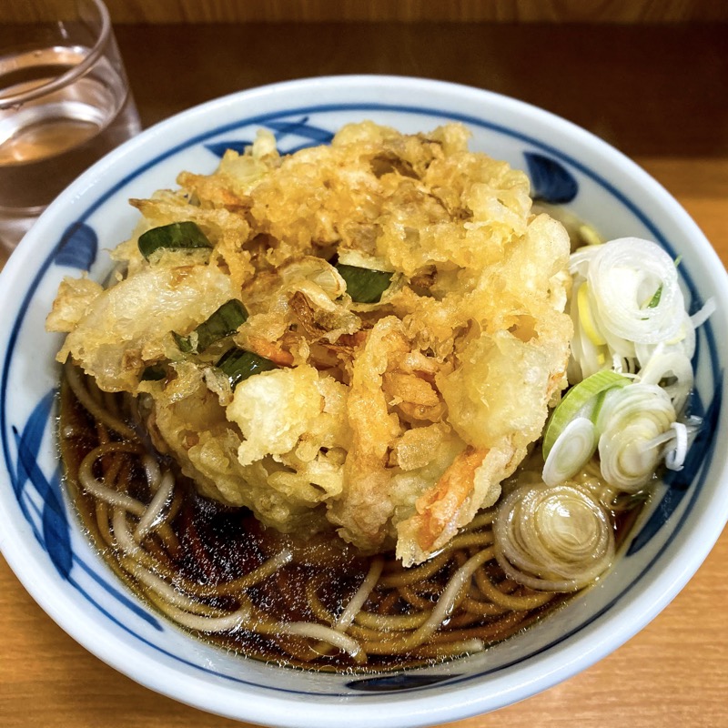 かき揚げそば(加賀)の写真
