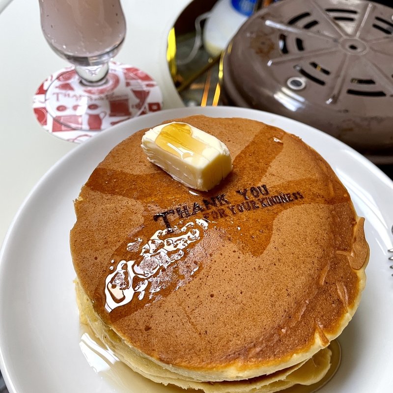 ホットケーキ(珈琲の店 雲仙 （コーヒーノミセウンゼン）)の写真