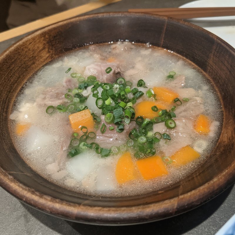 白い牛スジ煮込み(kogane（もつ酒場　こがね）)の写真