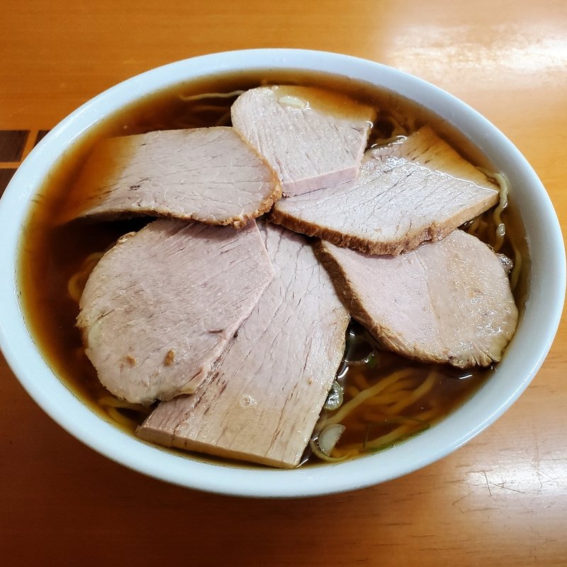 チャーシューめん(三日月軒高砂支店)の写真