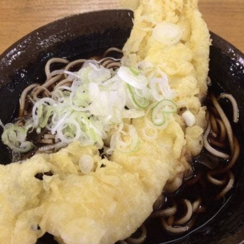 いか天そば(野むら )の写真